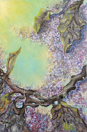 "Whispering Whystera" Oil, cards and prints avaliable